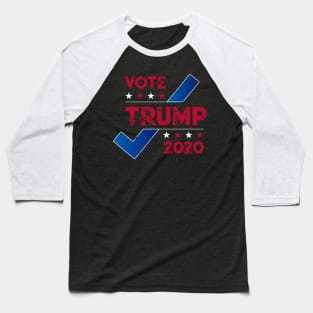 Trump 2020 Presidential Election Baseball T-Shirt